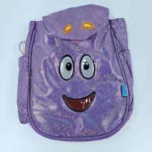 Dora The Explorer Backpack Purple Shimmer Nick Jr